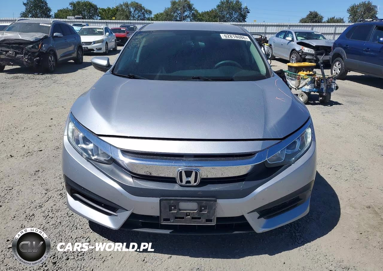 2017 Honda Civic Lx VIN:19XFC2F56HE015525 - 5