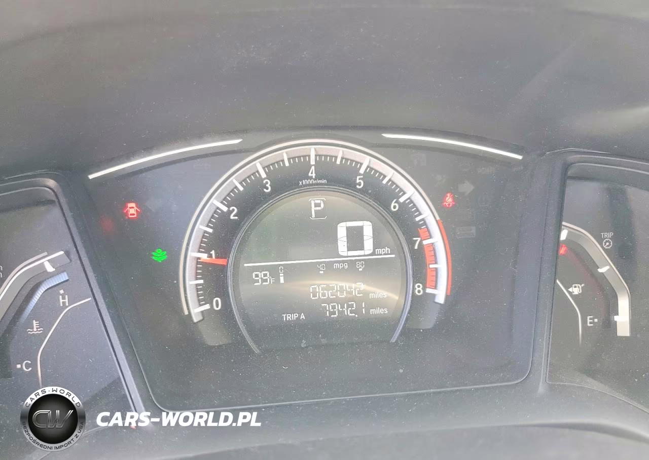 2017 Honda Civic Lx VIN:19XFC2F56HE015525 - 9