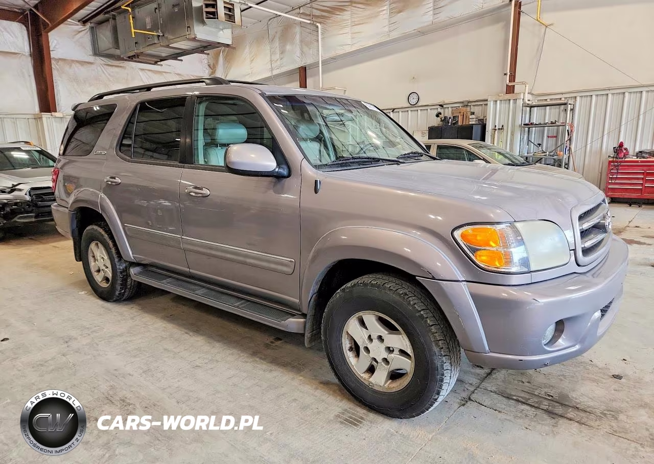 2002 Toyota Sequoia Limited VIN:5TDBT48A02S109451 - 4
