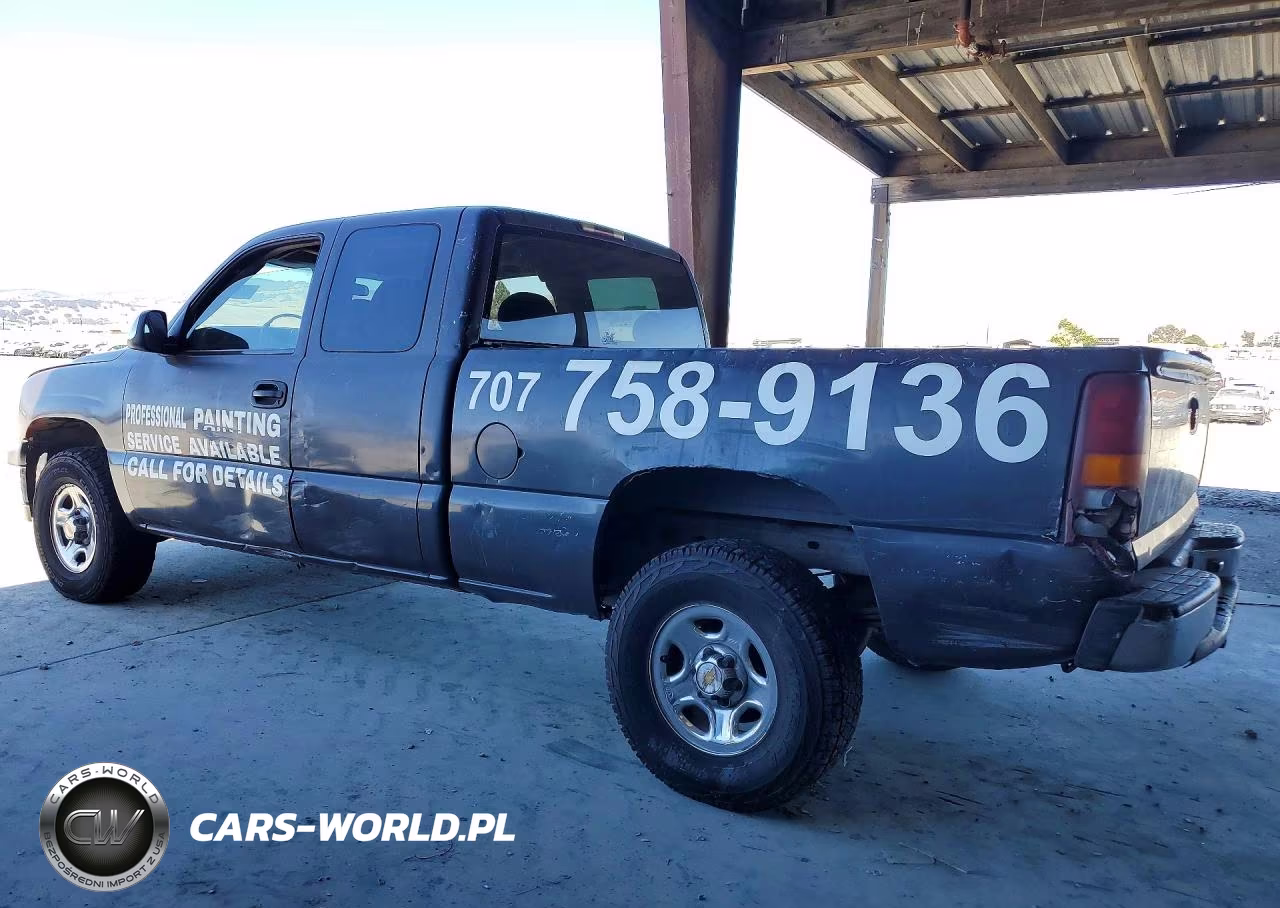 2001 Chevrolet Silverado K1500 VIN:1GCEK19V01E127761 - 2
