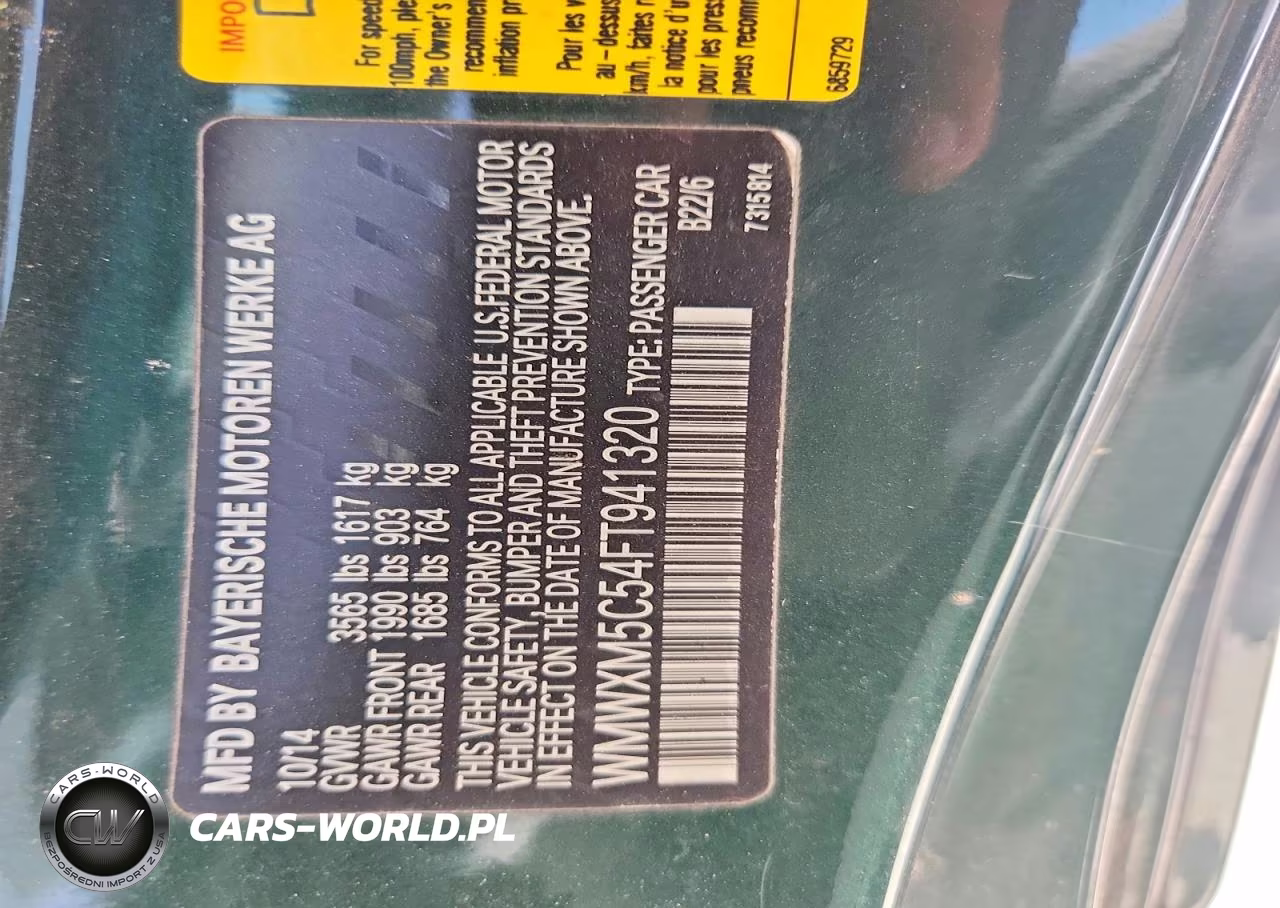 2015 Mini Cooper VIN:WMWXM5C54FT941320 - 13