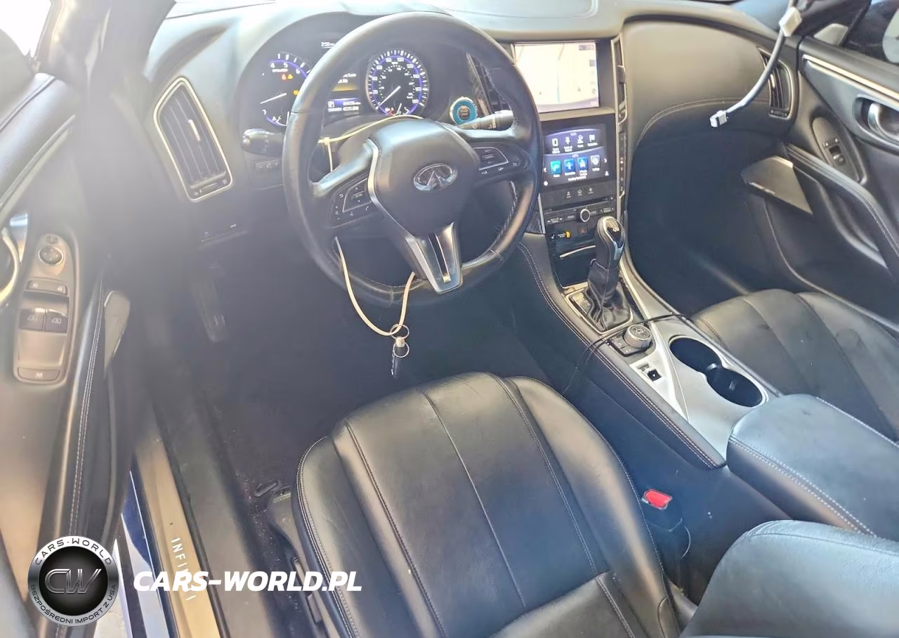2018 Infiniti Q60 3.0T Luxe VIN:JN1EV7EL7JM390921 - 8