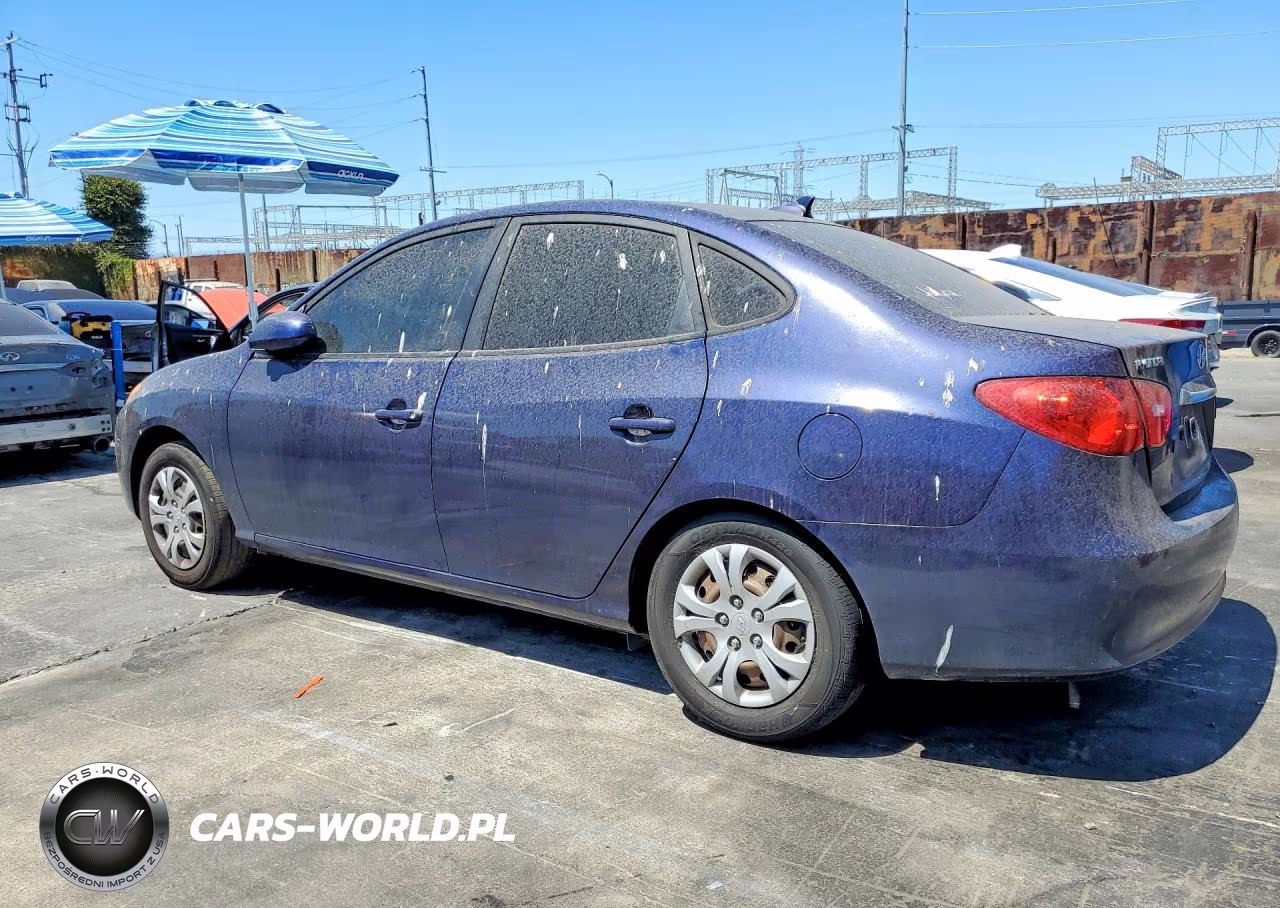 2010 Hyundai Elantra Gls VIN:KMHDU4AD5AU116962 - 2