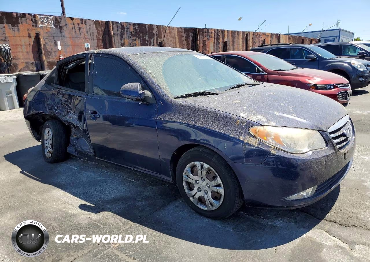 2010 Hyundai Elantra Gls VIN:KMHDU4AD5AU116962 - 4