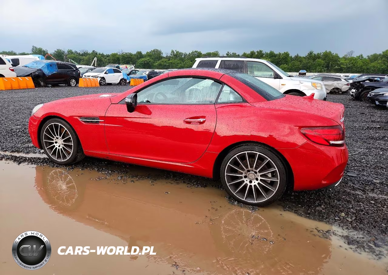 2017 Mercedes-Benz Slc 300 VIN:WDDPK3JAXHF137866 - 2