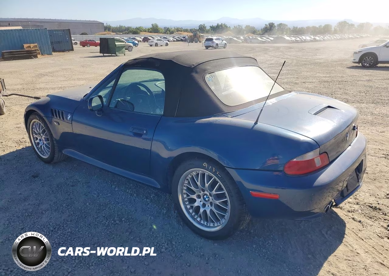 2000 BMW Z3 2.8 VIN:4USCH3347YLF42841 - 2