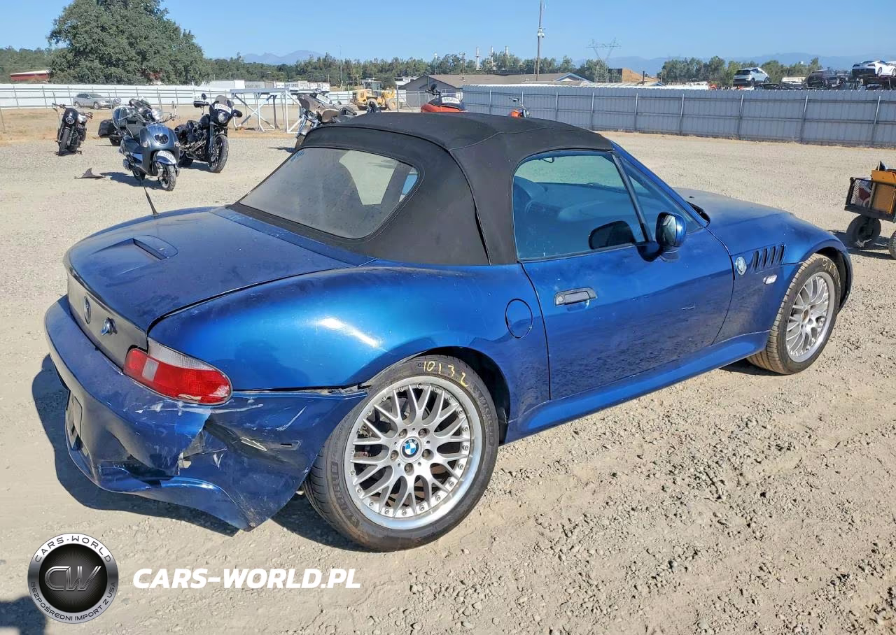 2000 BMW Z3 2.8 VIN:4USCH3347YLF42841 - 3