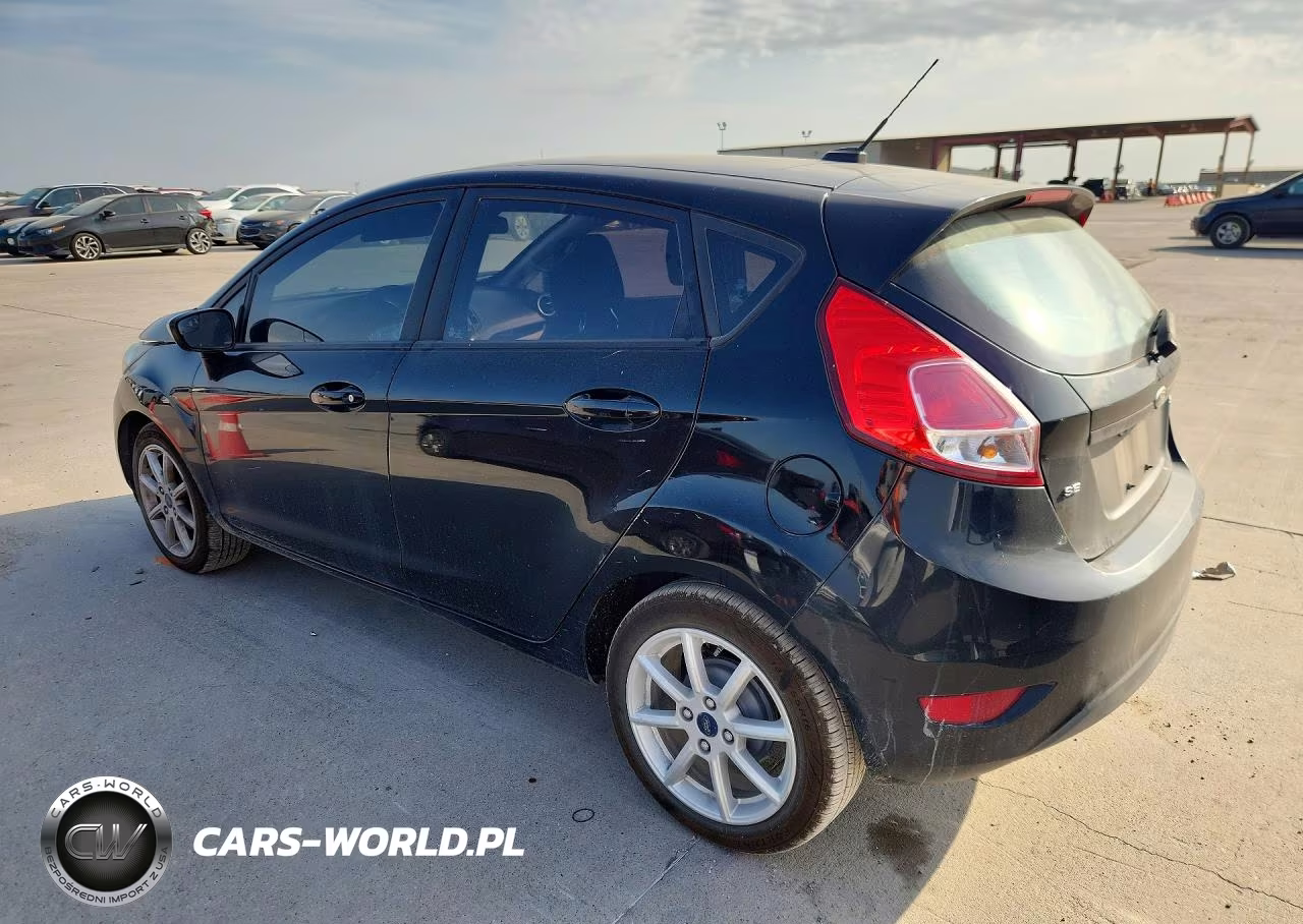 2019 Ford Fiesta Se VIN:3FADP4EJ2KM137839 - 2