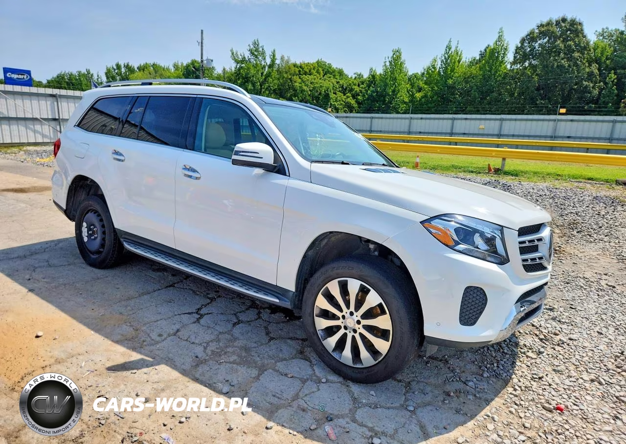2017 Mercedes-Benz Gls 450 4Matic VIN:4JGDF6EE6HA848456 - 4