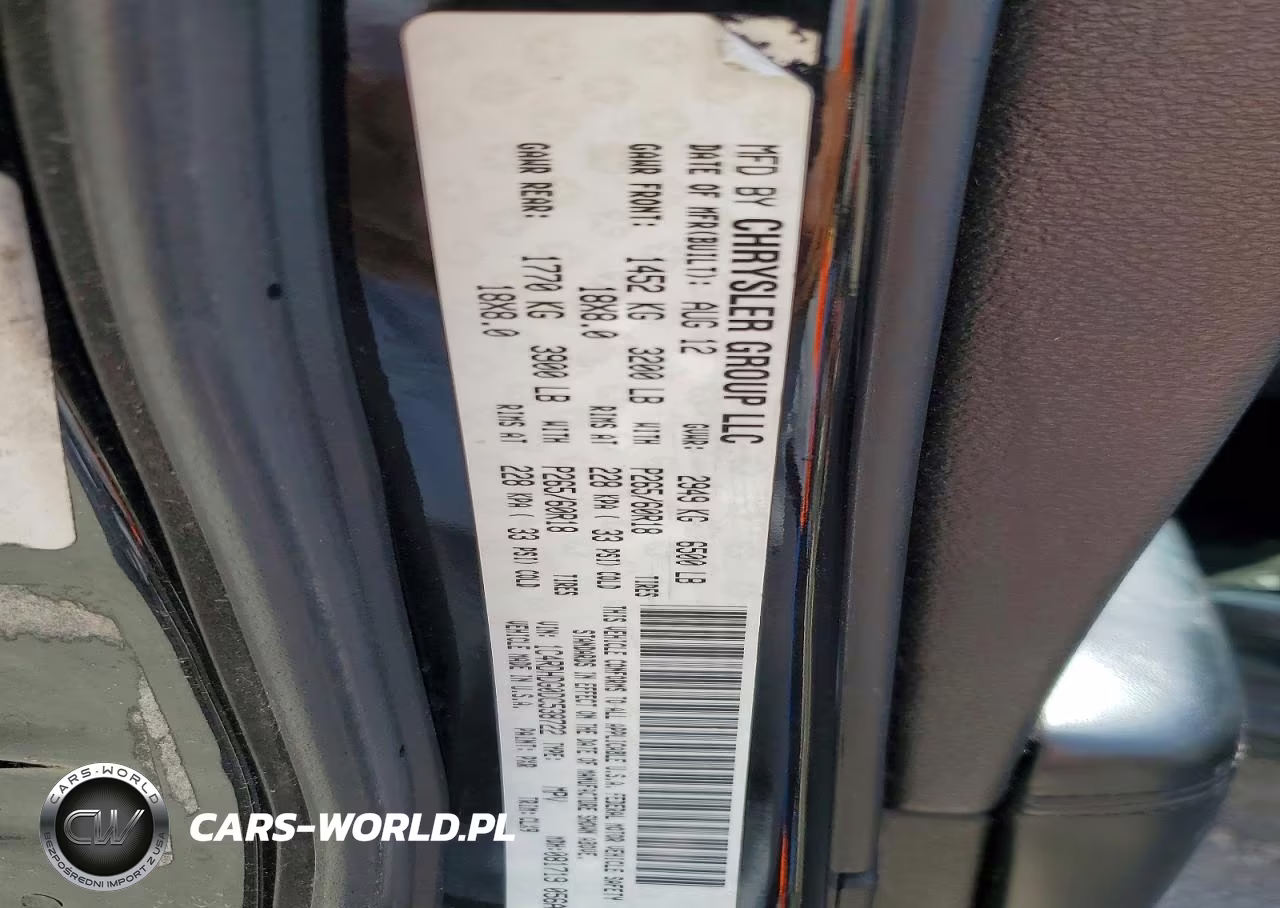 2013 Dodge Durango Crew VIN:1C4RDHDG0DC538722 - 13
