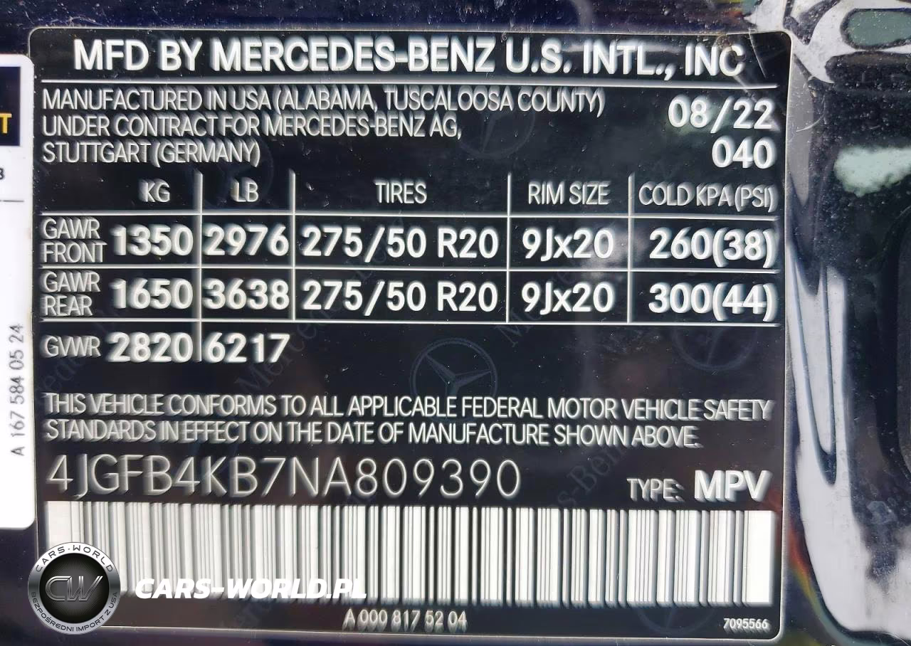 2022 Mercedes-Benz Gle 350 4Matic VIN:4JGFB4KB7NA809390 - 13