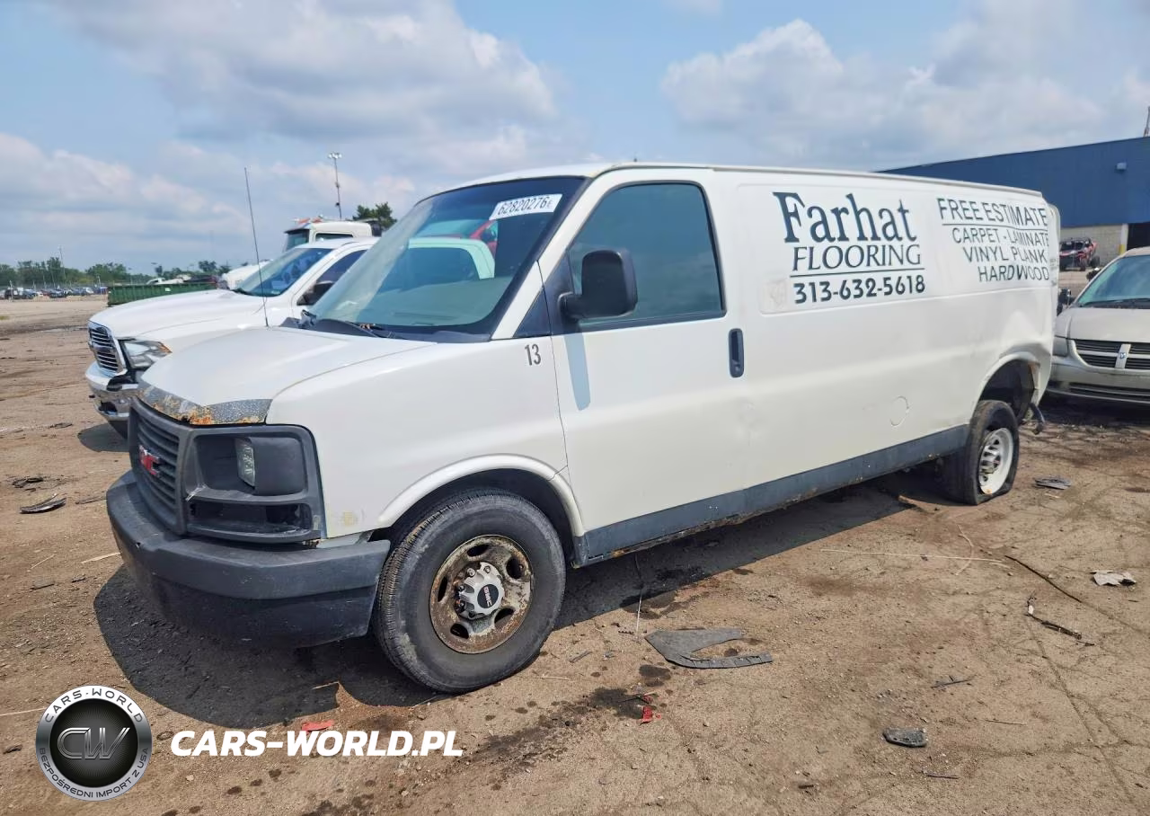 2011 GMC Savana G2500 Delivery Van VIN:1GTW7GCAXB1902316 - 1