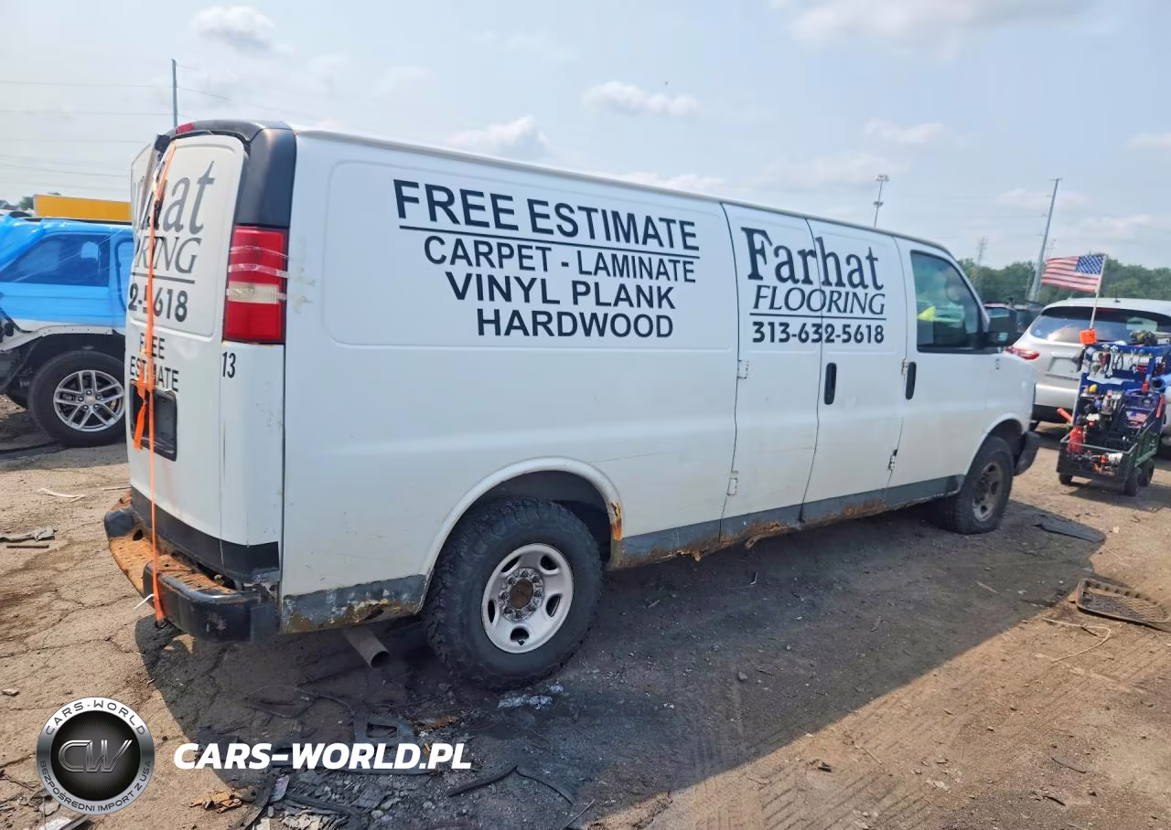 2011 GMC Savana G2500 Delivery Van VIN:1GTW7GCAXB1902316 - 3
