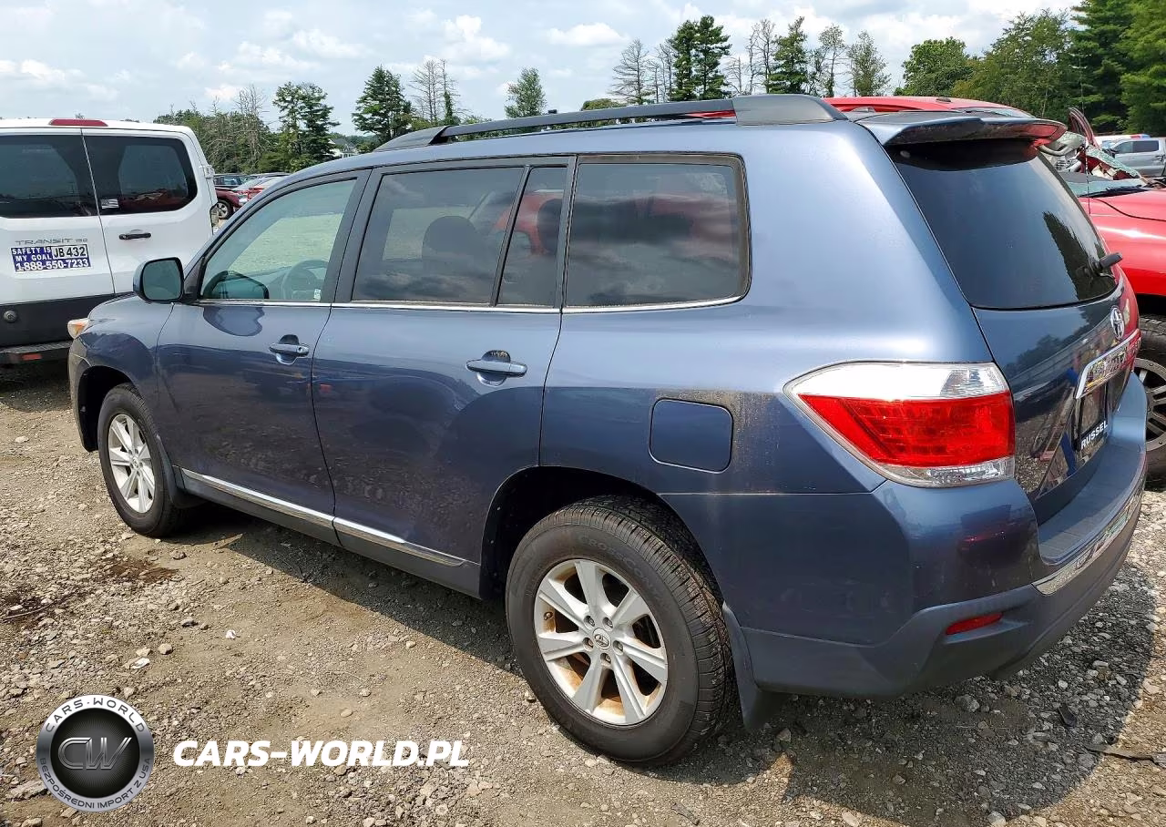 2012 Toyota Highlander Base VIN:5TDBK3EH1CS131166 - 2