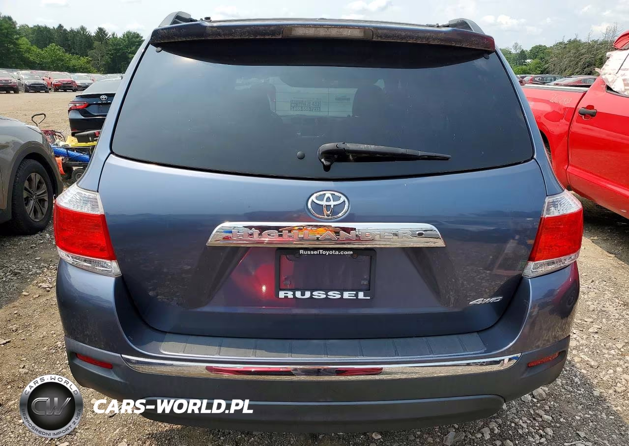 2012 Toyota Highlander Base VIN:5TDBK3EH1CS131166 - 6