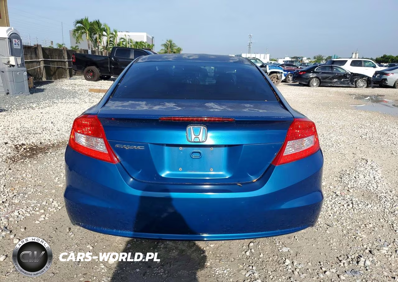 2012 Honda Civic Exl VIN:2HGFG3B11CH536969 - 6