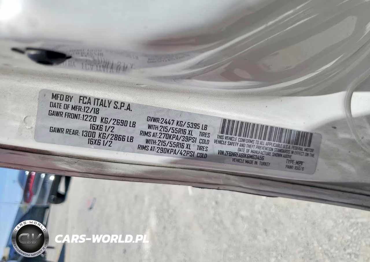 2019 Ram Promaster City VIN:ZFBHRFAB1K6M63456 - 13