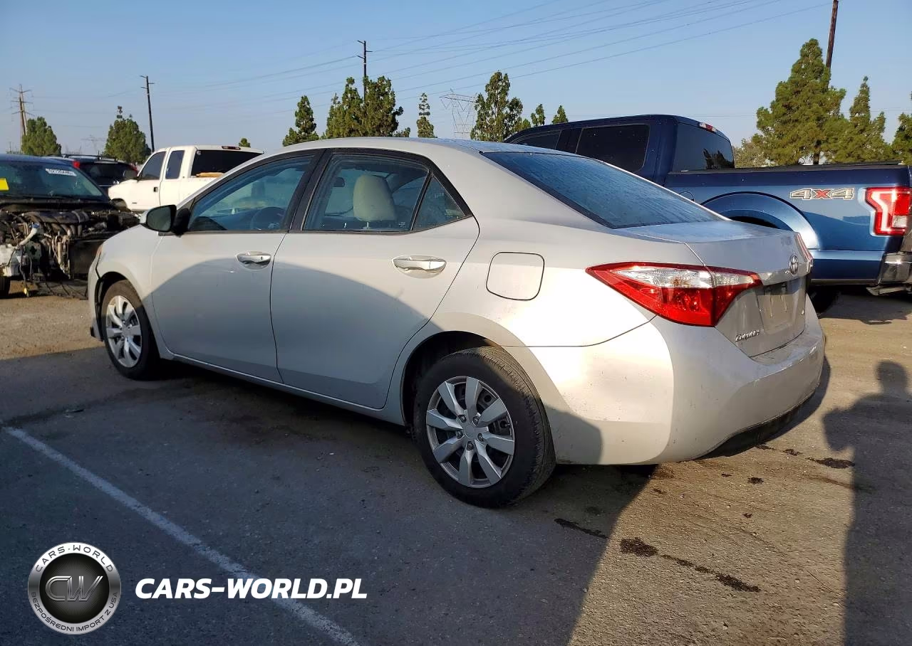 2015 Toyota Corolla Le VIN:2T1BURHEXFC258137 - 2