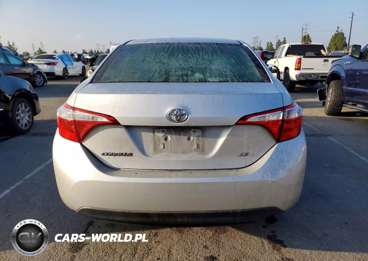 2015 Toyota Corolla Le VIN:2T1BURHEXFC258137 - 6