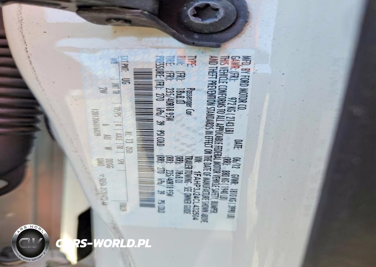 2012 Ford Focus Titanium VIN:1FAHP3J24CL432504 - 12