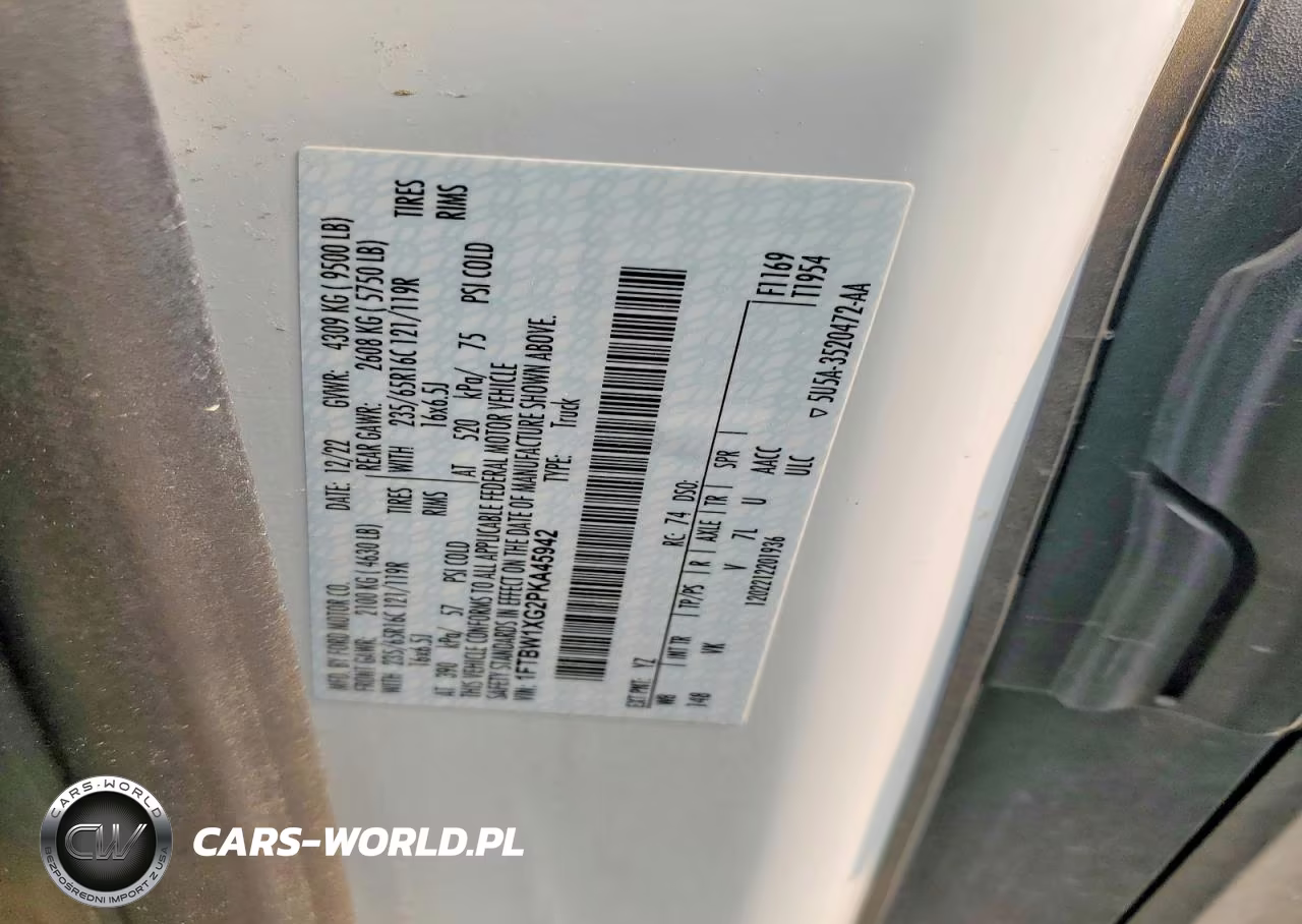 2023 Ford Transit T-350 VIN:1FTBW1XG2PKA45942 - 13
