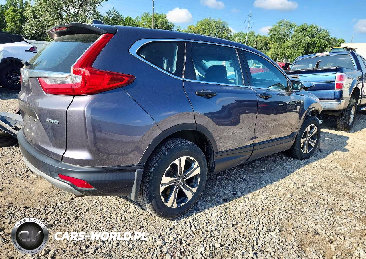 2018 Honda Cr-V Lx VIN:2HKRW6H31JH231565 - 3