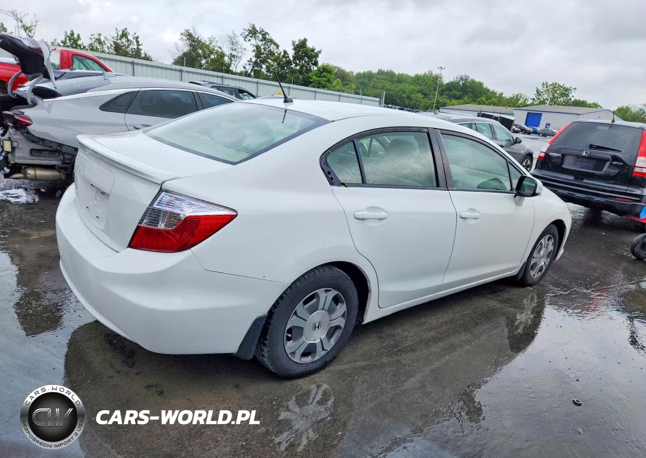 2012 Honda Civic Hybrid VIN:JHMFB4F22CS006507 - 3
