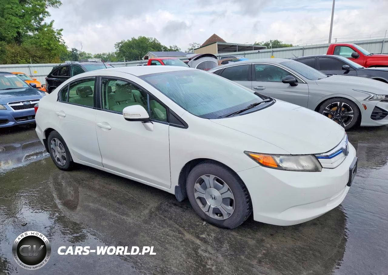 2012 Honda Civic Hybrid VIN:JHMFB4F22CS006507 - 4