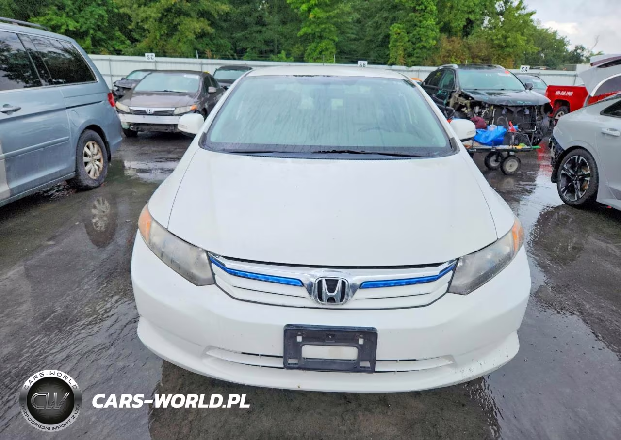 2012 Honda Civic Hybrid VIN:JHMFB4F22CS006507 - 5