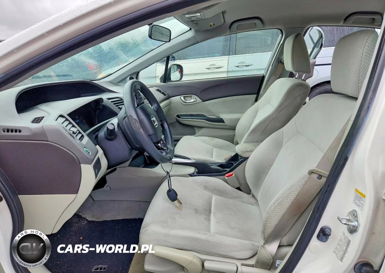 2012 Honda Civic Hybrid VIN:JHMFB4F22CS006507 - 7