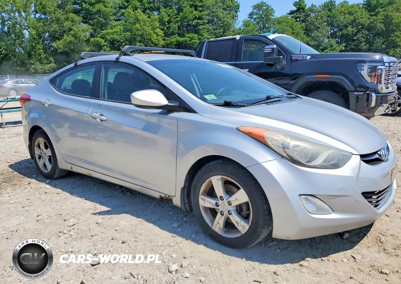 2013 Hyun Elantra VIN:5NPDH4AE0DH338101 - 4
