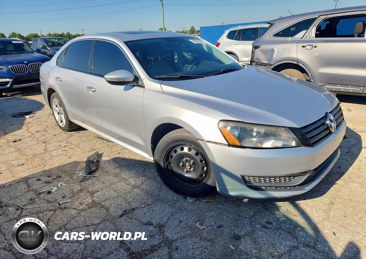 2012 Volkswagen Passat Se VIN:1VWBN7A31CC065922 - 4