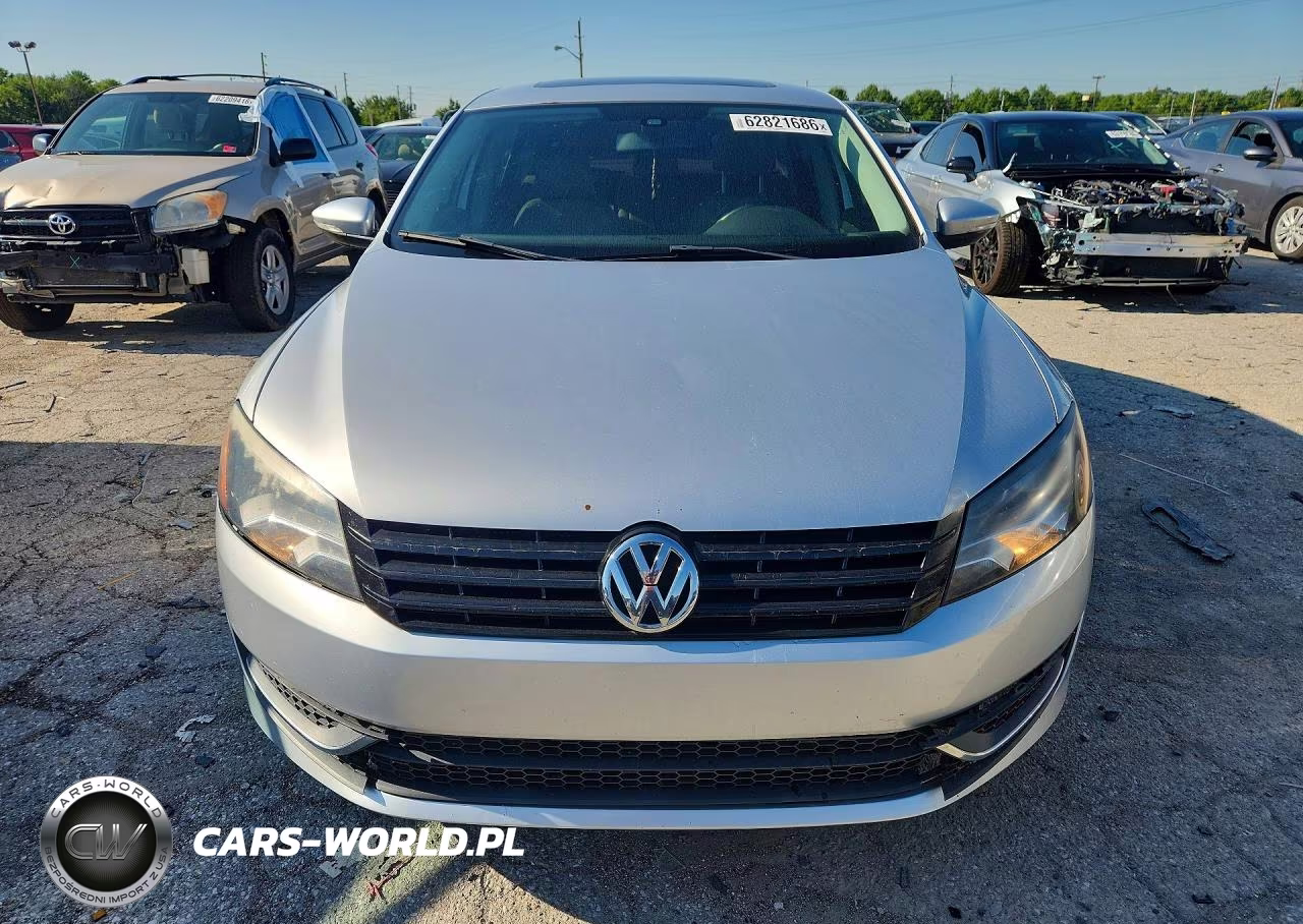 2012 Volkswagen Passat Se VIN:1VWBN7A31CC065922 - 5