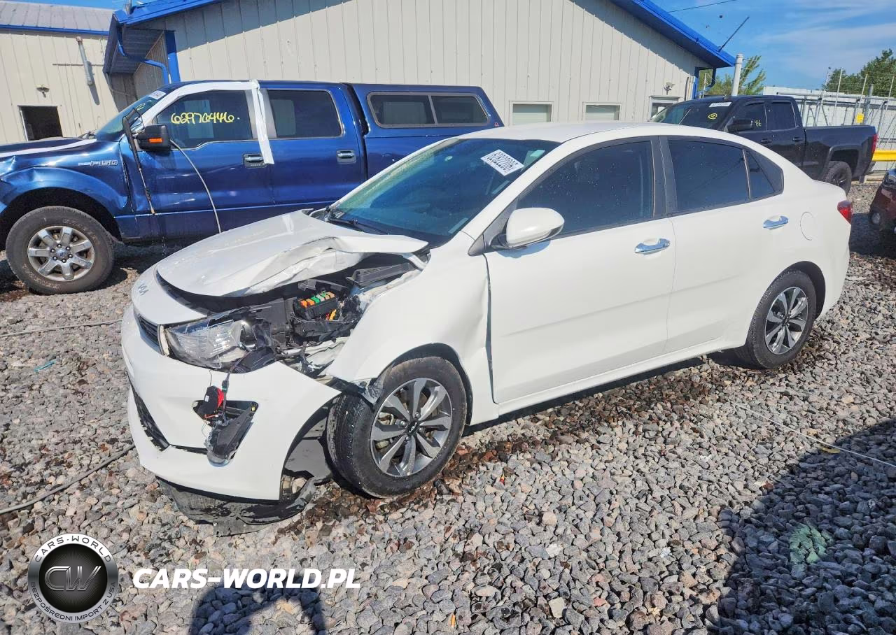 2022 Kia Rio S VIN:3KPA24ADXNE458215 - 1