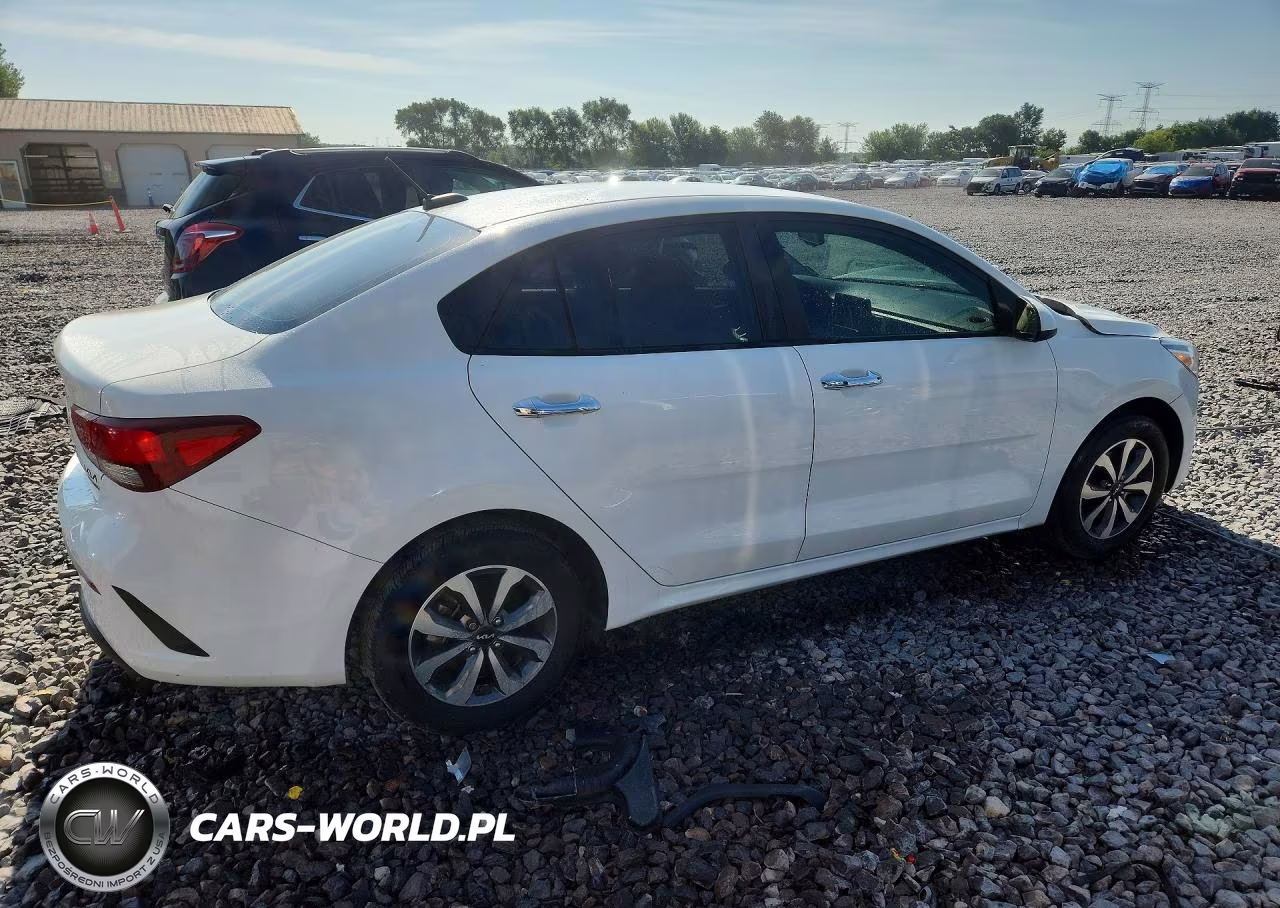 2022 Kia Rio S VIN:3KPA24ADXNE458215 - 3