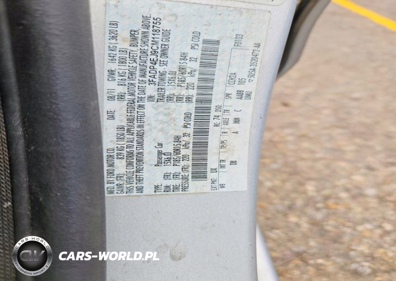 2012 Ford Fiesta Se VIN:3FADP4EJ9CM118755 - 13