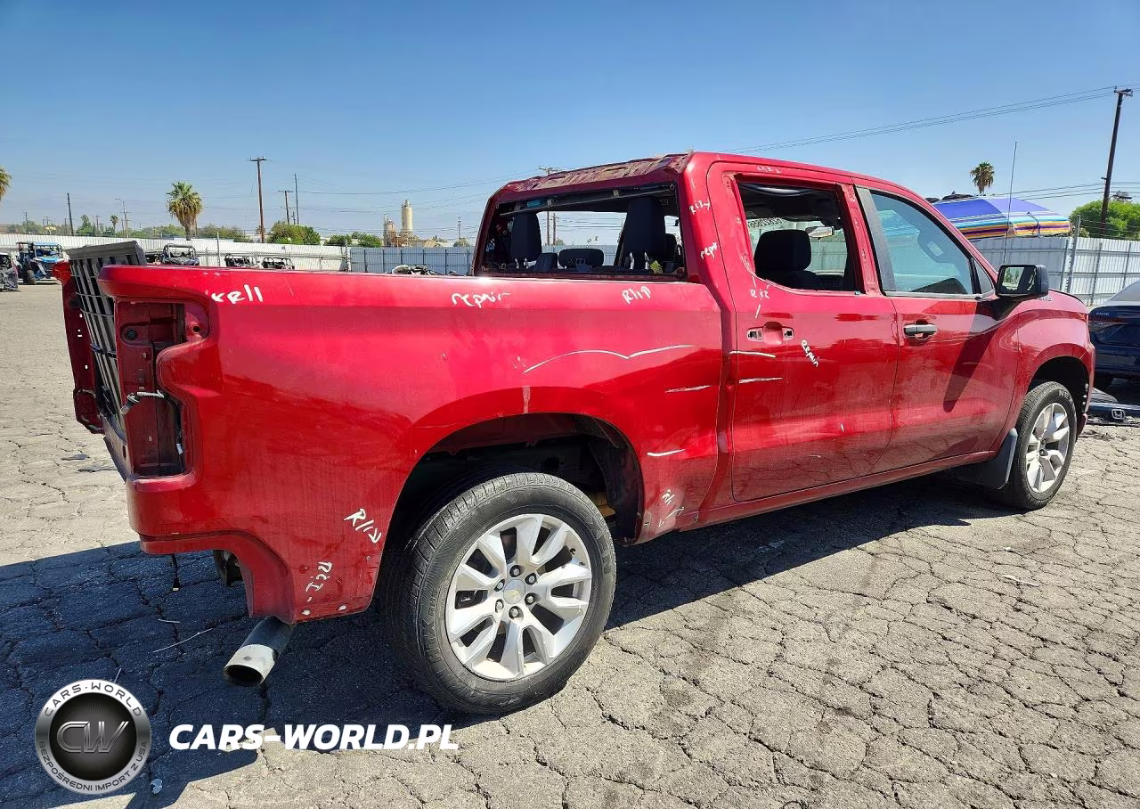 2021 Chevrolet Silverado C1500 Custom VIN:1GCPWBEKXMZ188708 - 3