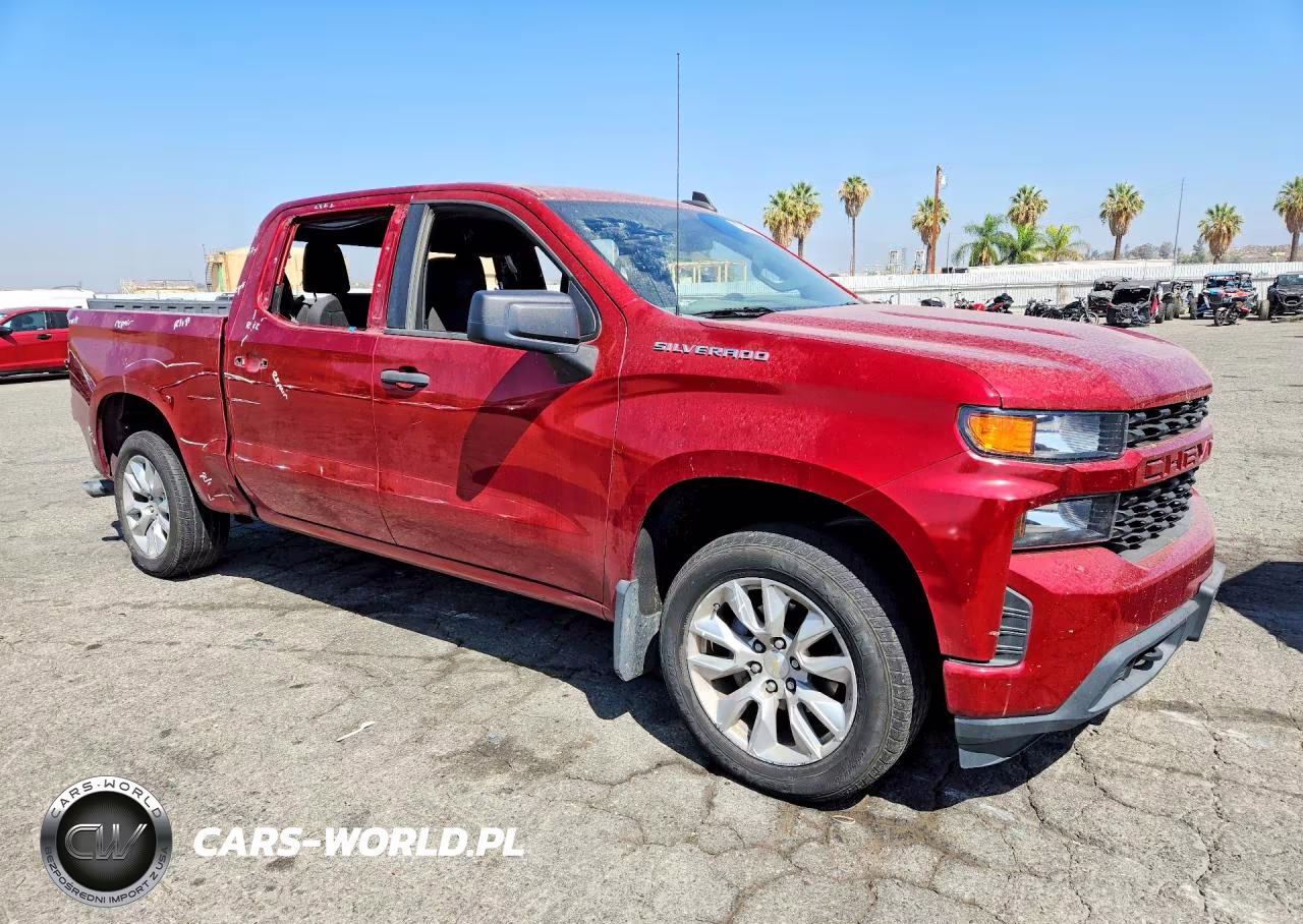 2021 Chevrolet Silverado C1500 Custom VIN:1GCPWBEKXMZ188708 - 4