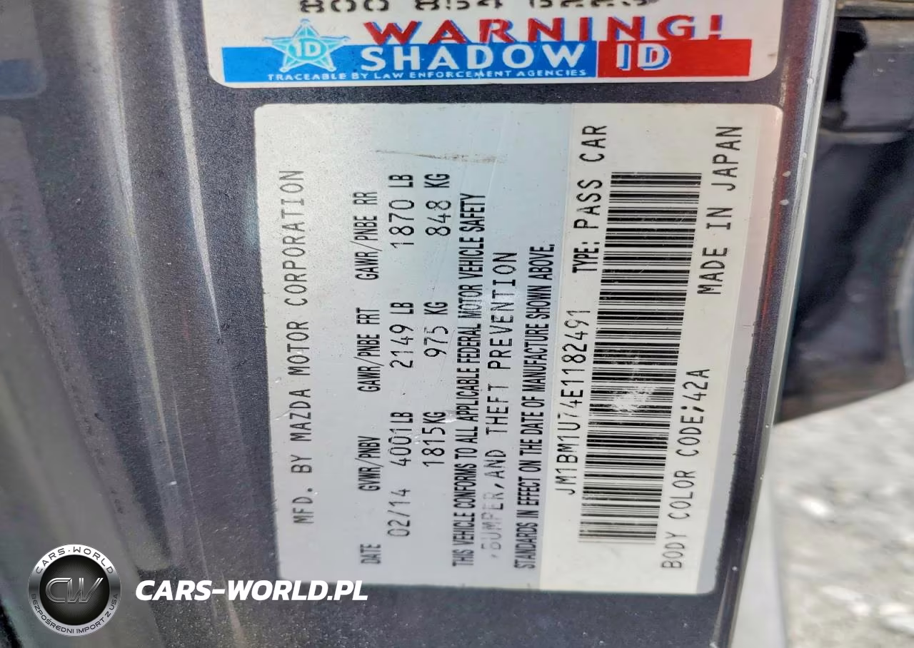 2014 Mazda 3 Sport VIN:JM1BM1U74E1182491 - 12