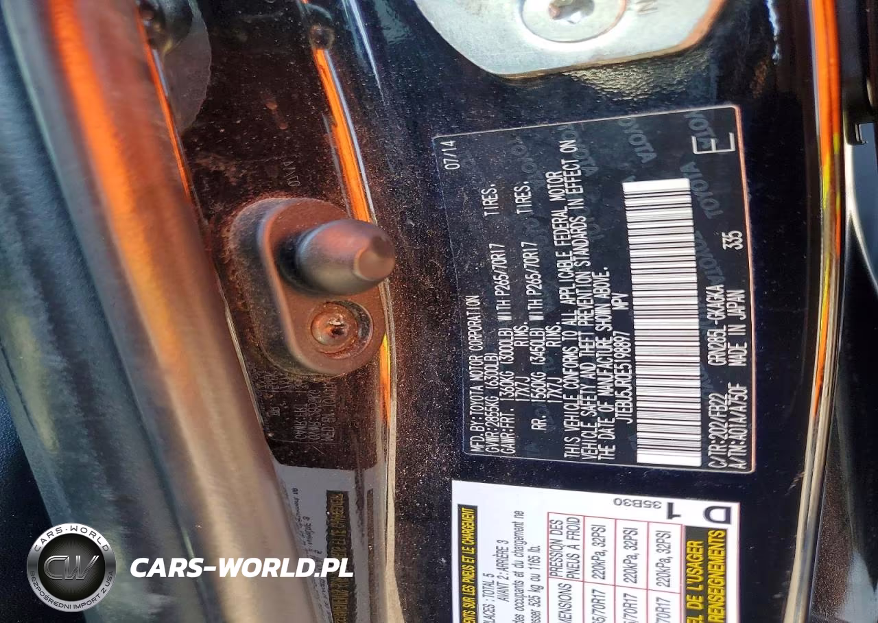 2014 Toyota 4Runner Sr5 VIN:JTEBU5JR0E5198897 - 14