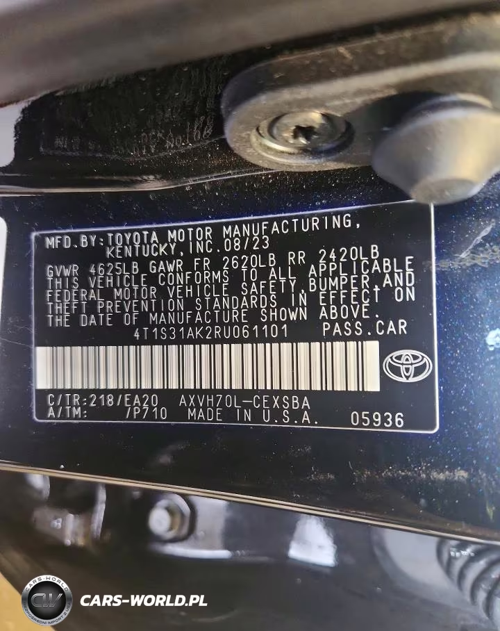 2024 Toyota Camry Hybrid Se VIN:4T1S31AK2RU061101 - 12