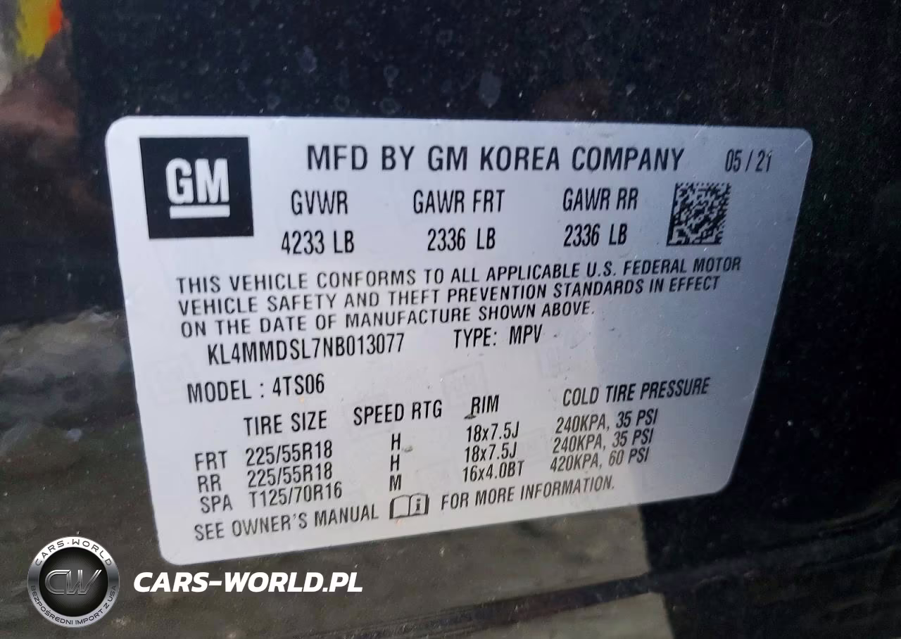 2022 Buick Encore Gx Select VIN:KL4MMDSL7NB013077 - 13