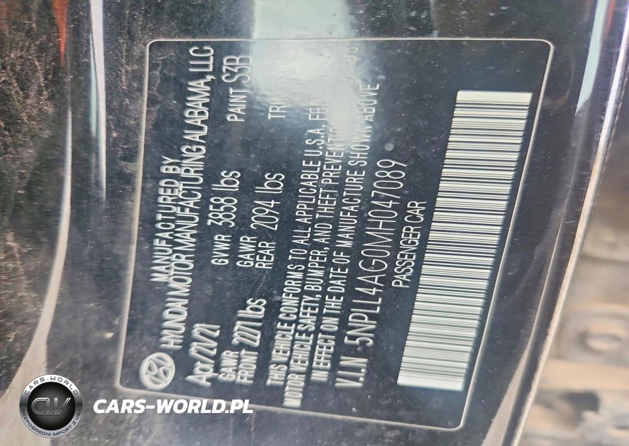 2021 Hyundai Elantra Se VIN:5NPLL4AG0MH047089 - 12