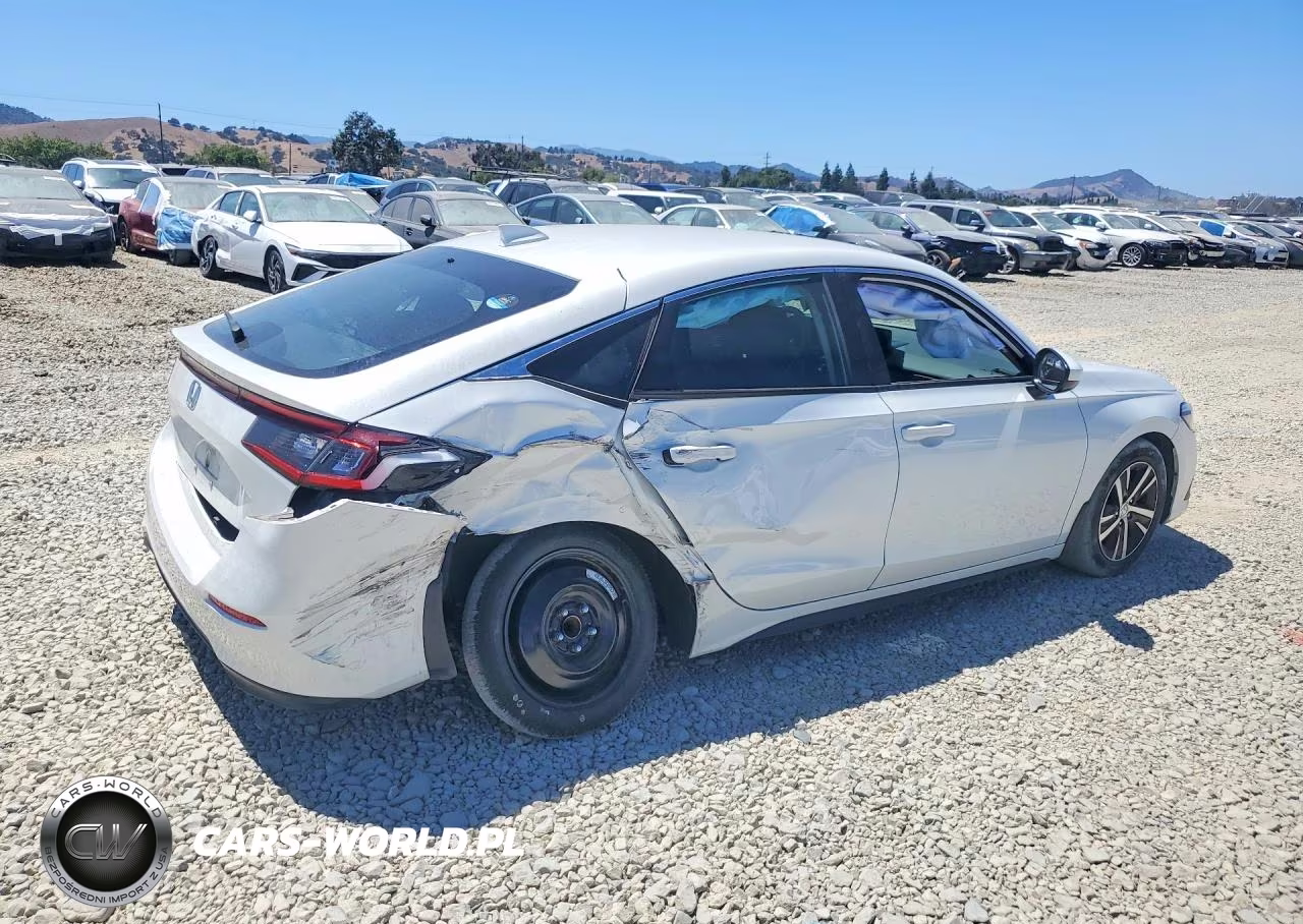 2024 Honda Civic Lx VIN:19XFL2H59RE020183 - 3