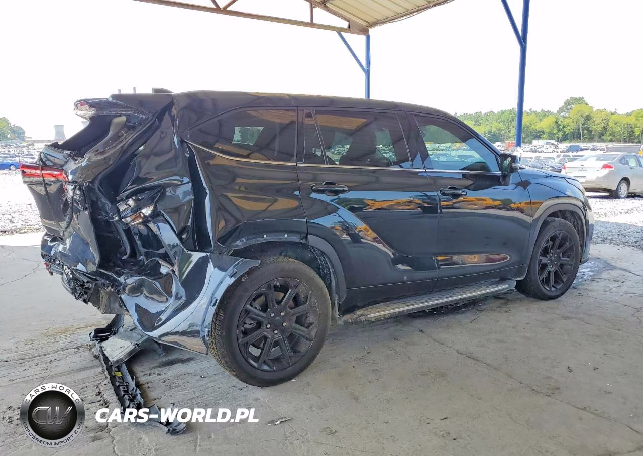 2022 Toyota Highlander Le VIN:5TDZZRAH2NS556434 - 3