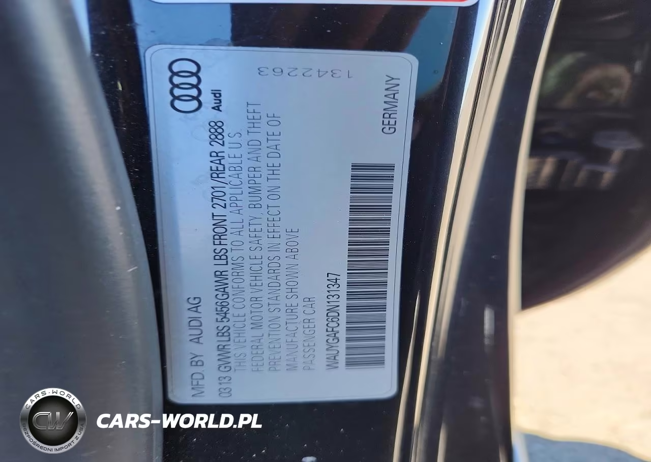 2013 Audi A7 Premium Plus VIN:WAUYGAFC6DN131347 - 12