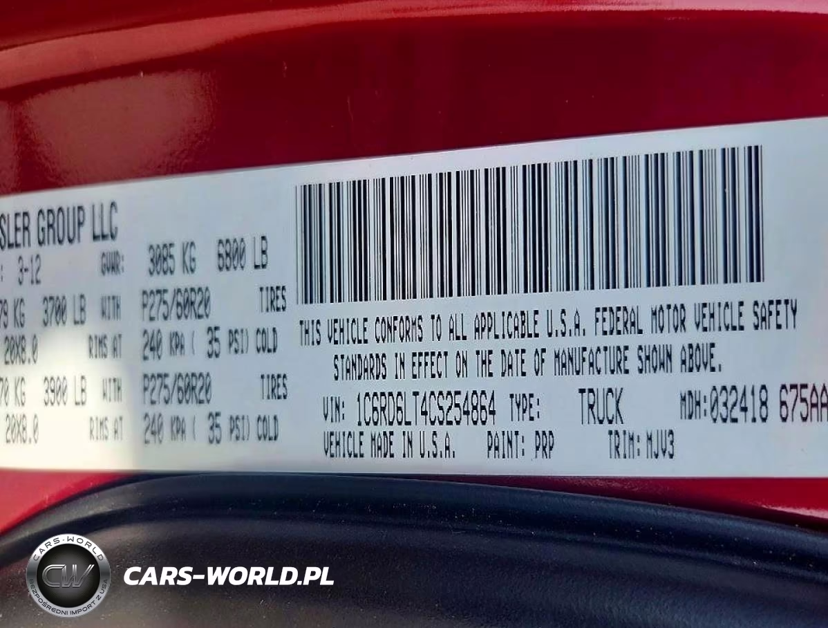 2012 Dodge 1500 Slt VIN:1C6RD6LT4CS254864 - 12