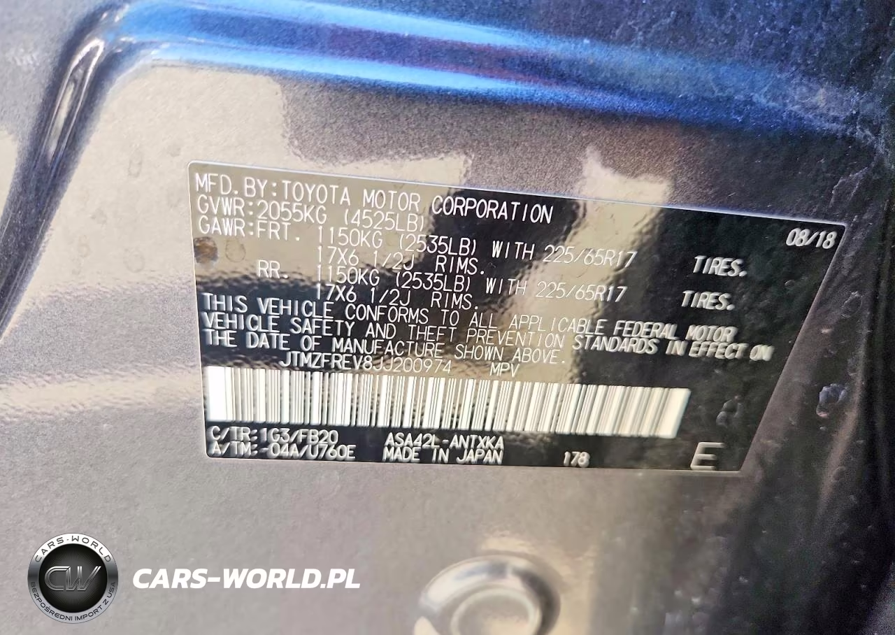 2018 Toyota Rav4 Le VIN:JTMZFREV8JJ200974 - 13