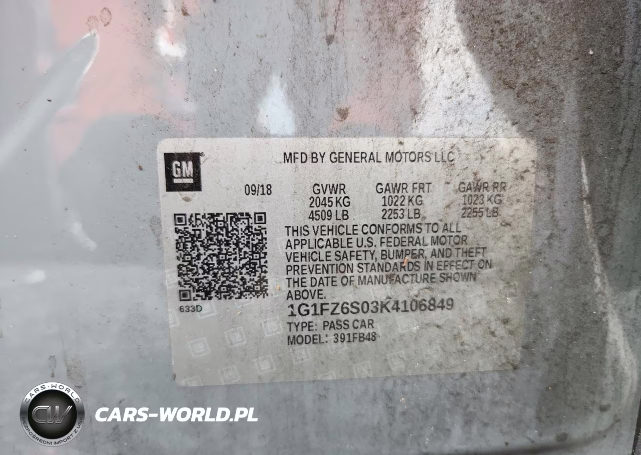2019 Chevrolet Bolt Ev Premier VIN:1G1FZ6S03K4106849 - 12