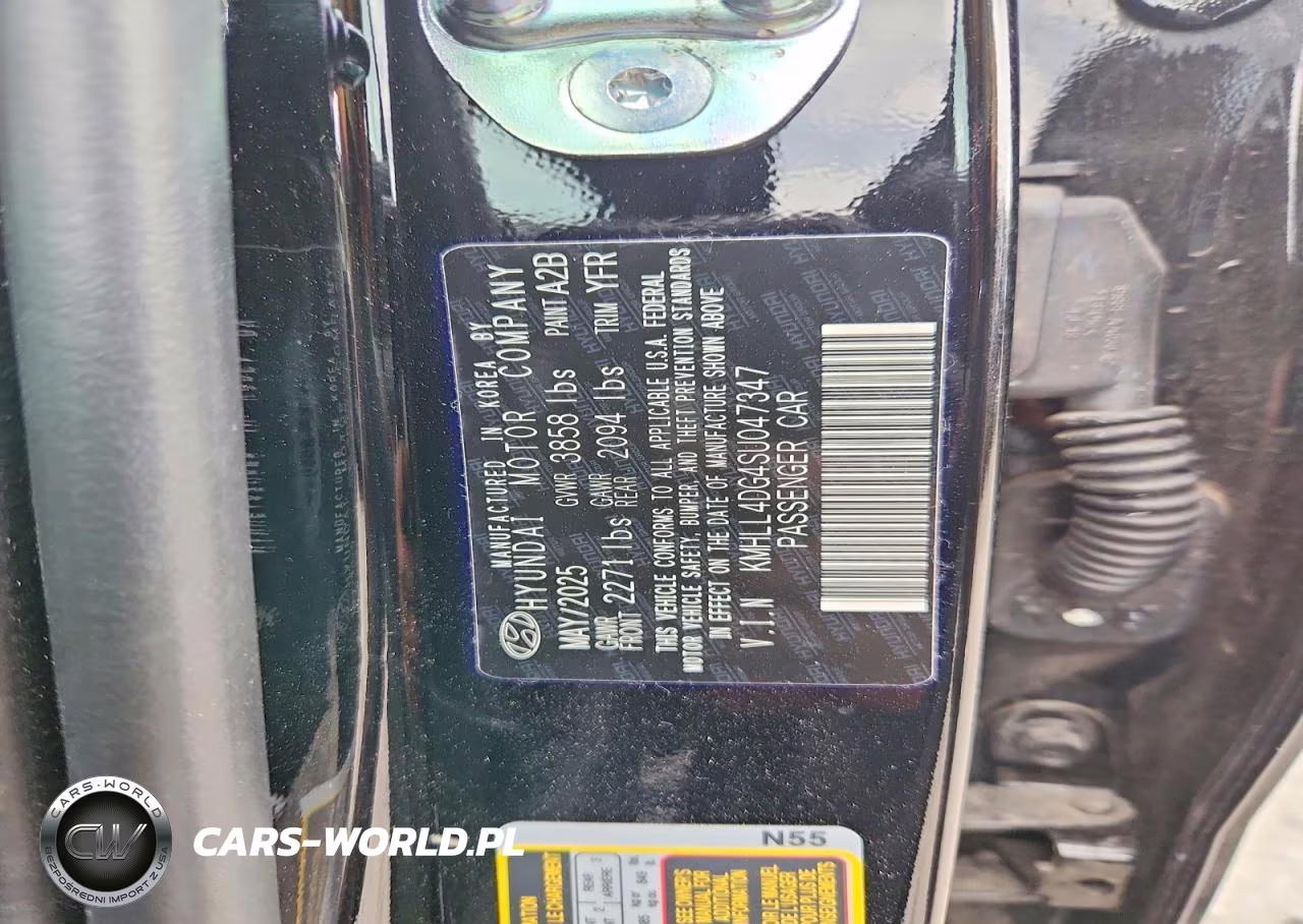 2025 Hyundai Elantra Se VIN:KMHLL4DG4SU047347 - 13
